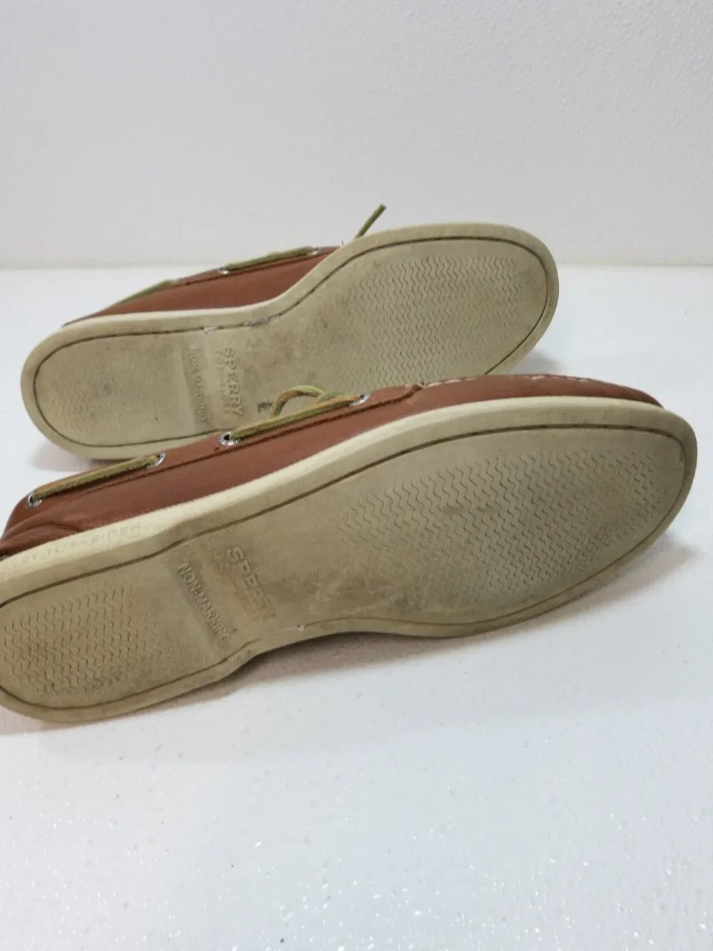 Sperry Top-Sider Nubuck Leather Boat Deck Shoes Men's Footwear Shoes Sz 9 M